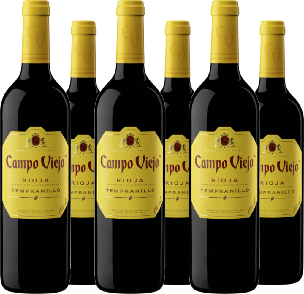 6er Vorteilspaket Tempranillo Rioja DOCa 2023 Campo Viejo