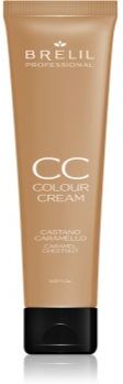 Brelil Professional CC Colour Cream creme de coloração para todos os tipos de cabelos tom Caramel Chestnut 150 ml. CC Colour Cream