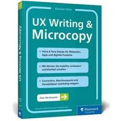 UX Writing & Microcopy, Fachbücher von Kinneret Yifrah