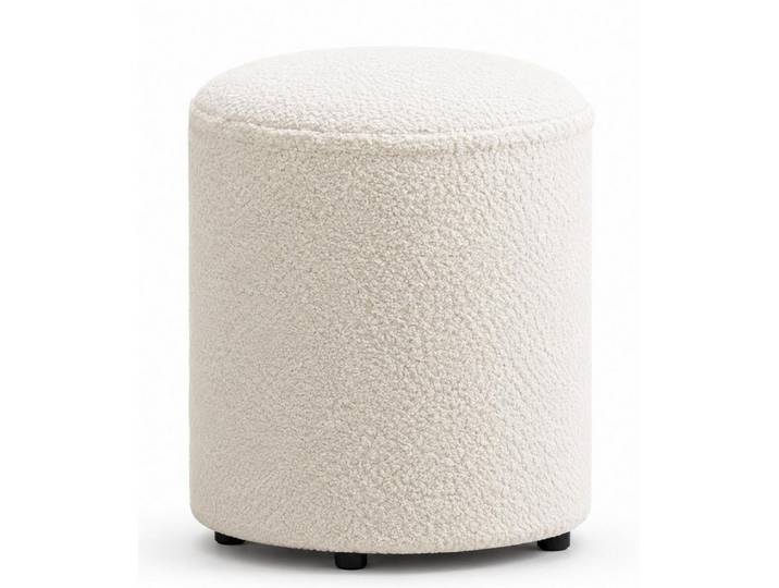 Xlmoebel Hocker Sitzhocker Modern Beige Minimalistisch Elegant Raffiniert (1 St., 1-tlg), Gepolstert, Ohne Armlehne, Ohne Rückenlehne