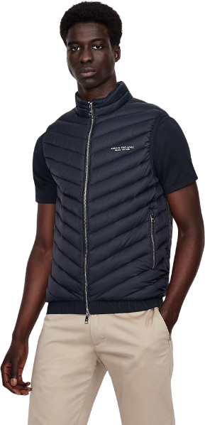 Chaleco Armani Exchange Hombre Azul S