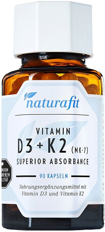 Naturafit Vitamin D3+k2 Mk-7 superior absorb.Kaps.