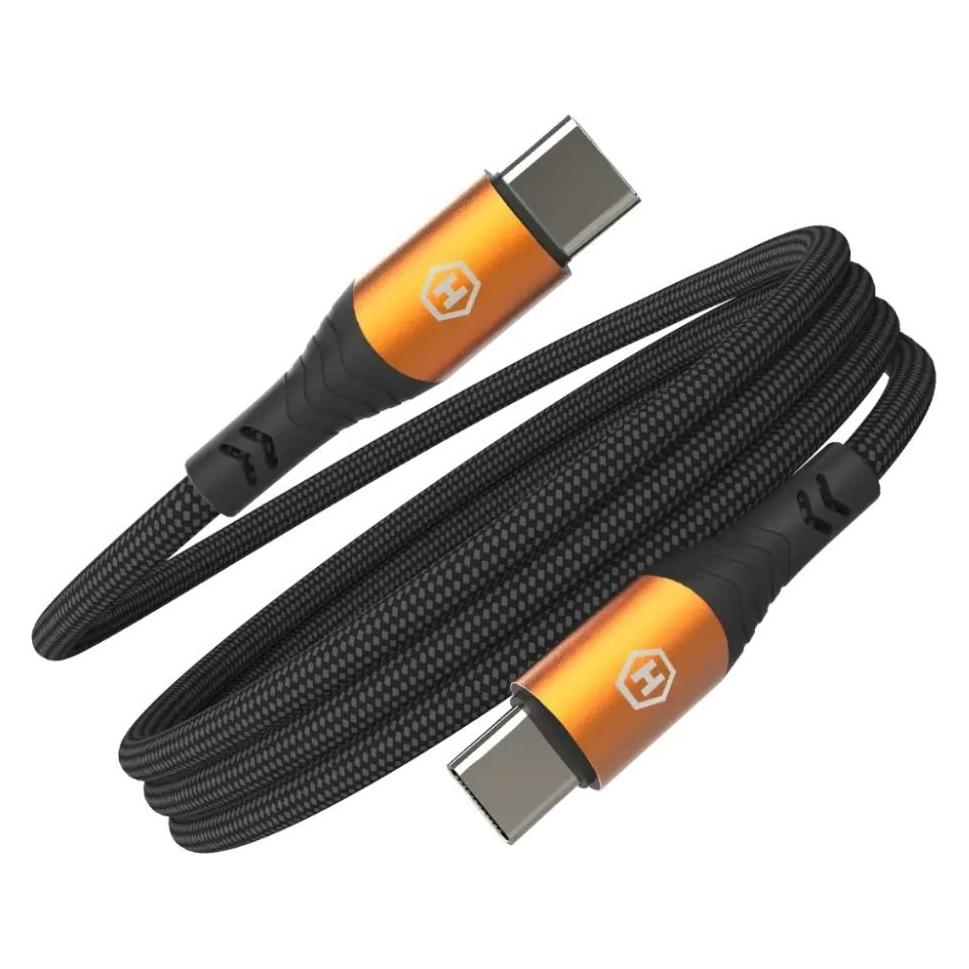 Eaton Hammer USB-C - USB-C-Kabel 5A 100W 1m (482 Mbit/s), SCHWARZ (1 m, 100 W) (AKC001412)