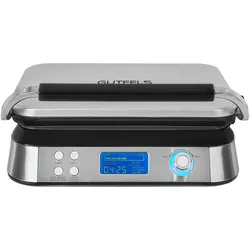 Gutfels Waffle 5010, Waffeleisen, Silber, Schwarz
