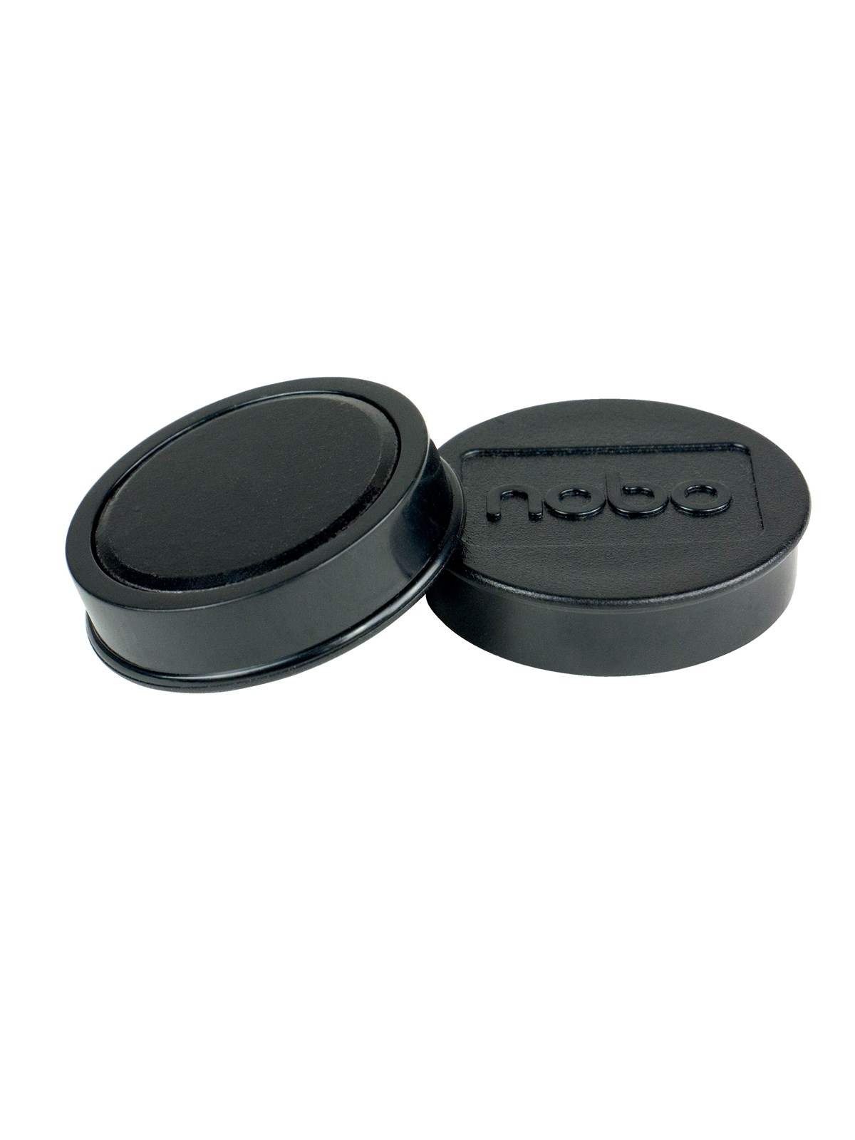 Nobo Magnete, 38 mm, extra stark, 10 Stück, farbig sortiert Schwarz