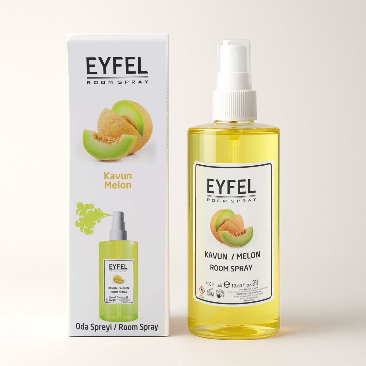 Eyfel Roomspray Melon 400ml