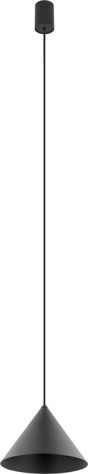 Nowodvorski Zenith 1 hanglamp, grijs, LED
