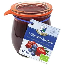 Fruchtaufstrich - 3-Beeren-Auslese