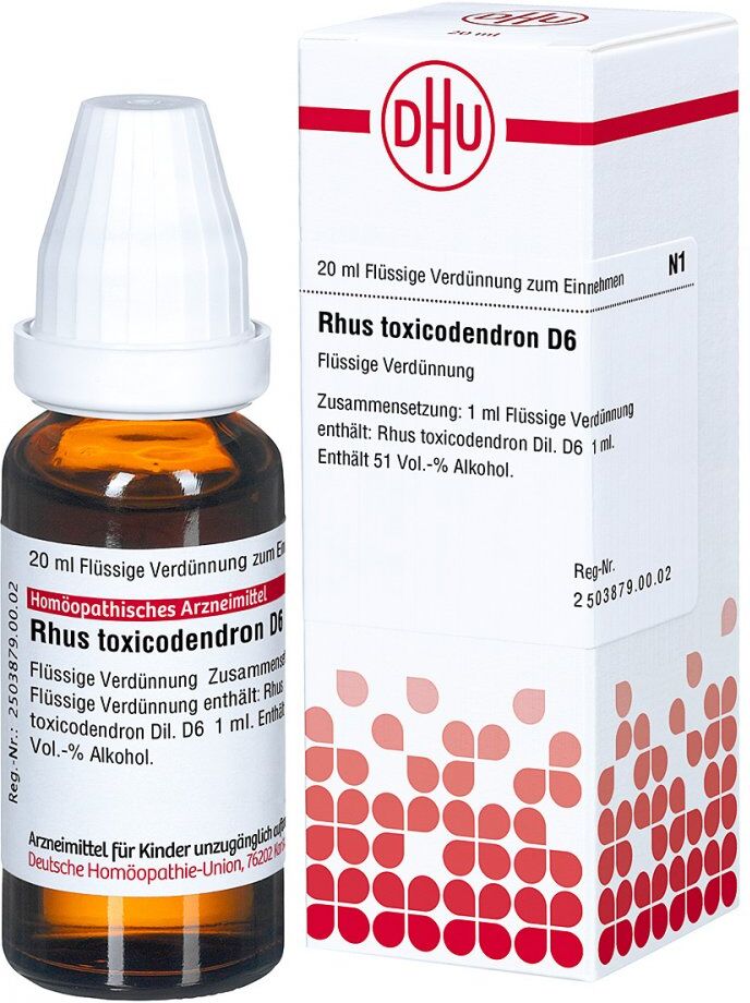 DHU Rhus Toxicodendron D6 Dilution