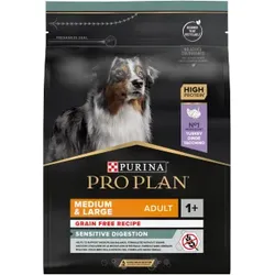 PRO PLAN Sensitive Digestion Medium & Large Adult Truthahn-reiches Hundefutter 2.5kg