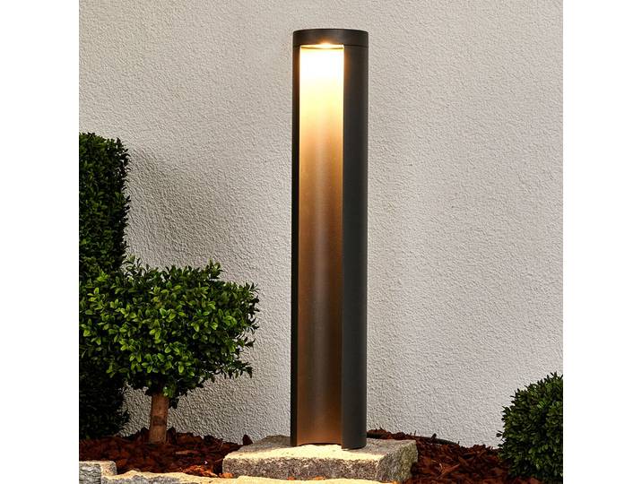 Jaron Lampe de Jardin IP54 Graphite - Lucande - Terrasse - Moderne - Métal - À ampoule unique