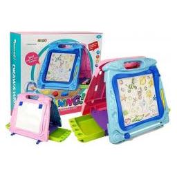 Lean Toys Lean Cars Doppelseitiges Zeichenbrett. Markierungen. Magnete (7003)