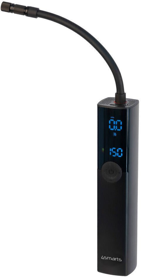 4smarts VoltPump Mini Luftpumpe til Universal Brug - Sort