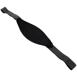 M&M Maskenband mit Klett Farbe Schwarz