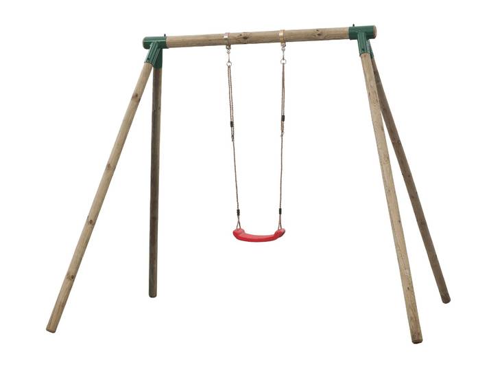 Houten speeltoestel houten schommel Alicia 200x220x220cm