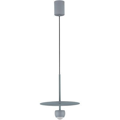 NOVA LUCE Pendelleuchte "EDEM", grau, 1, Ø 30cm H: 217cm, 1 Stk., Leuchten, Pendelleuchte