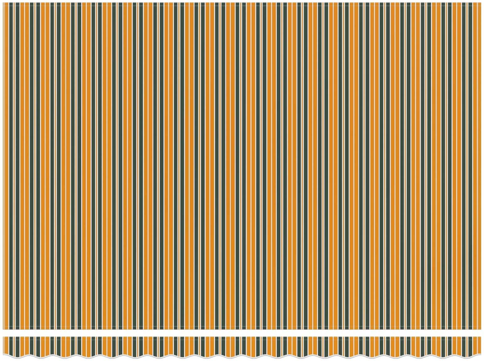vidaXL Toile de rechange pour store banne 6x3,5 m