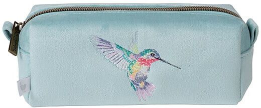 Wrendale Designs 'Wisteria Wishes' Hummingbird Brush Bag