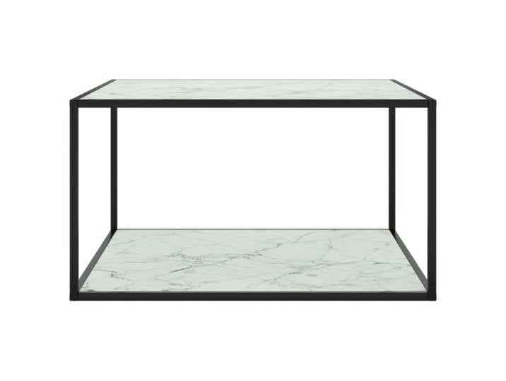 Table basse - - Table de salon - marbre - blanc - 90 x 90 x 50 cm 881phh81i