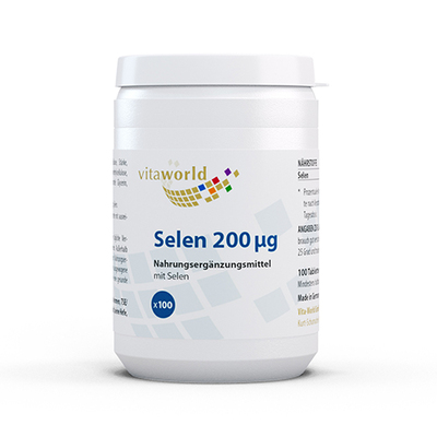 Vita World GmbH SELEN 200 µg Tabletten 100 St 10979060