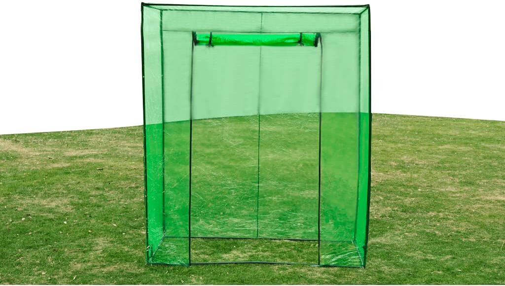 vidaXL Serre avec cadre en acier PVC