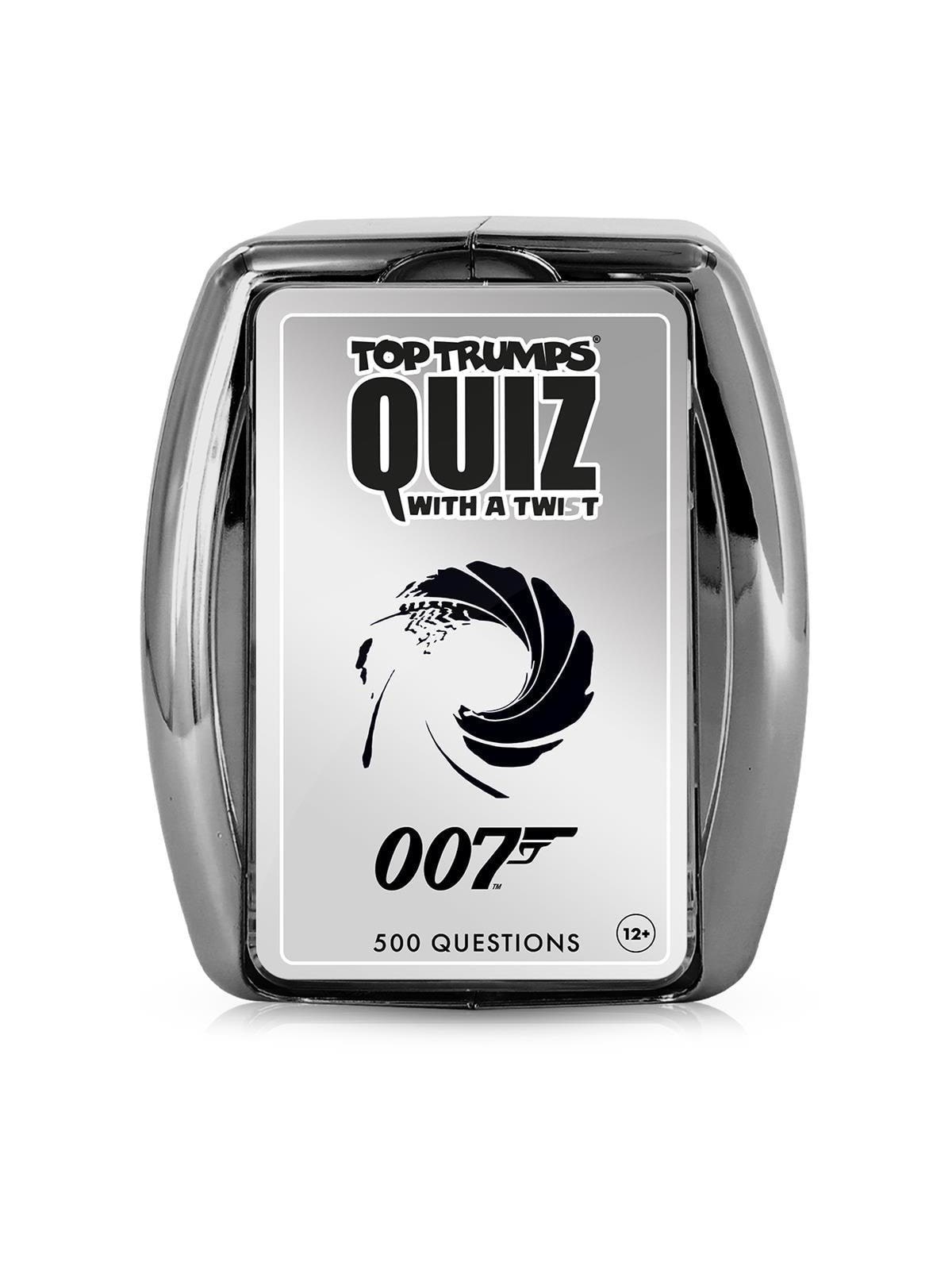 Winning Moves James Bond Top Trumps Quiz Game Card Game (ENGLISH)