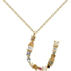 PD PAOLA - Buchstabe ''U'' Halskette - gold