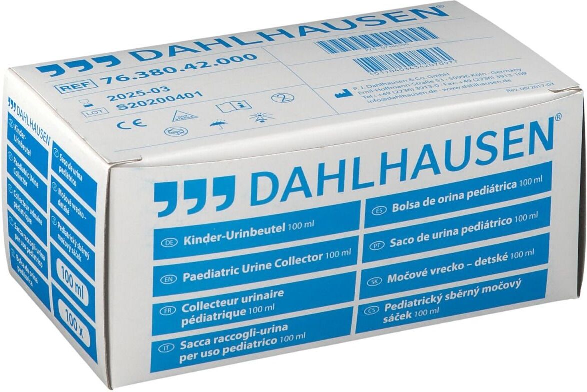 Dahlhausen Urinbeutel f.Kinder 100 St Beutel