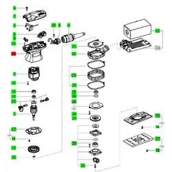 Festool Motorgehäuse für RS 400 Q