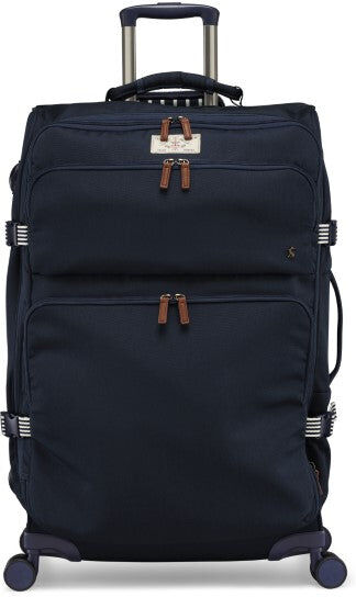 Joules Coast 80cm 4-Wheel Large Suitcase - Navy