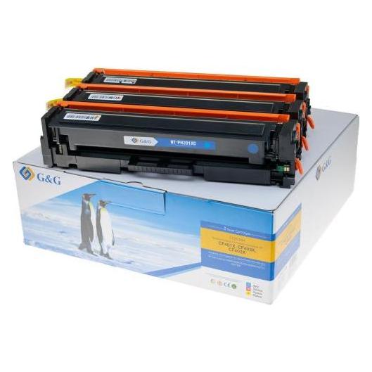 G&G Toner Multipack Color kompatibel HP 201X/CF253XM C/M/Y (C, M, Y) (14995)