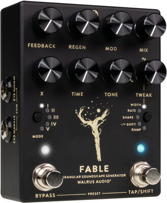 Walrus Audio Fable MKII Black noir