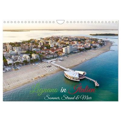 Lignano in Italien. Sommer Strand und Meer (Wandkalender 2027 DIN A4 quer), CALVENDO Monatskalender