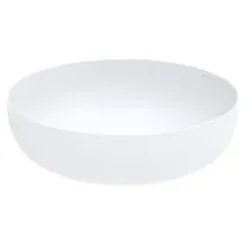 Bette BetteBalance Waschtisch-Schale A249-004PW 40x40x12cm, rund, PW, edelweiß