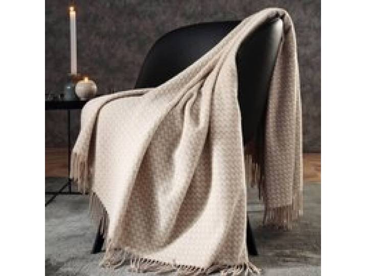 Plaid cachemire et laine Barbara