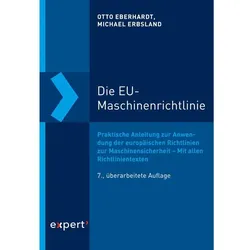 Die EU-Maschinenrichtlinie, Fachbücher von Otto Eberhardt, Michael Erbsland