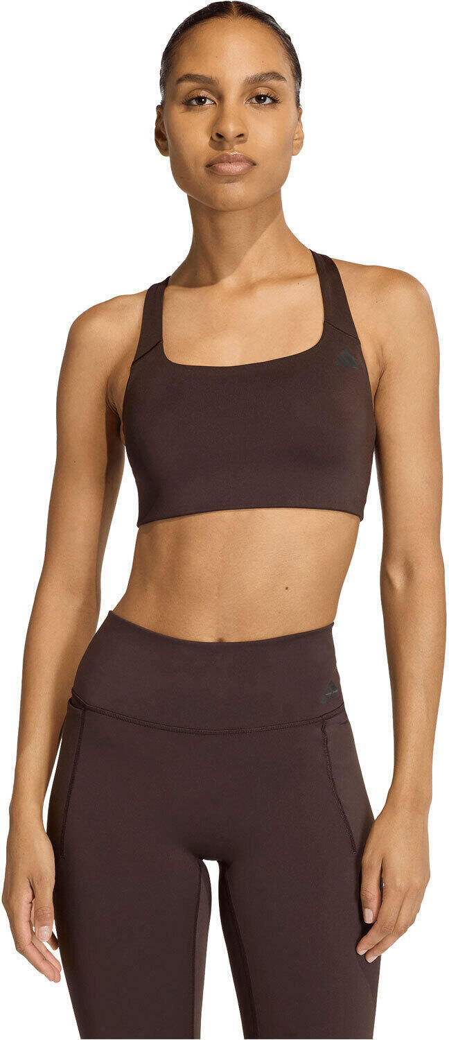 Adidas impacto medio optime sujetadores deportivos Marron