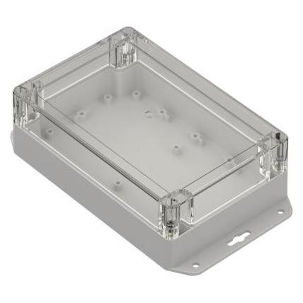 RS PRO Universalgehäuse ABS Hellgrau IP65 Breit (Gehäuse) (672268)