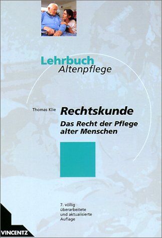Thomas Klie - Rechtskunde: Das Recht der Pflege alter Menschen - Preis vom 30.09.2026 22:30:23 h