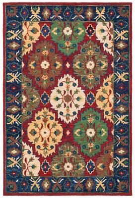 SAFAVIEH Handmade Heritage Sibille Traditional Wool Rug