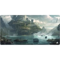 SKILLER SGP40 D6, Gaming-Mauspad blaugrün/mehrfarbig