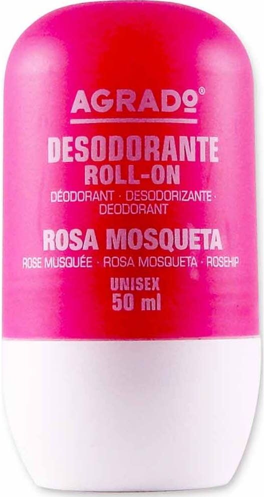 Agrado Desodorante Roll-On Rosa Mosqueta 50 ml