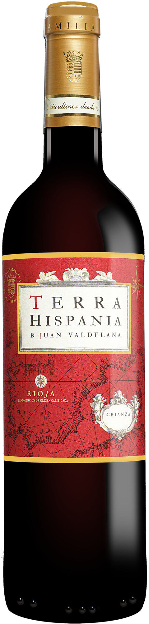 Juan Valdelana Terra Hispania Crianza 2023 14.5% Vol. Rotwein Trocken aus Spanien