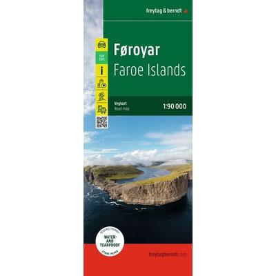 freytag & berndt Straßenkarte Färöer / Føroyar 1:90.000, Sonstige von , KOMPASS Freytag & Berndt, 978-3-99154-606-1