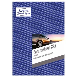 Avery Zweckform Fahrtenbuch »223« (A5 hoch) weiß, 14.8x21 cm