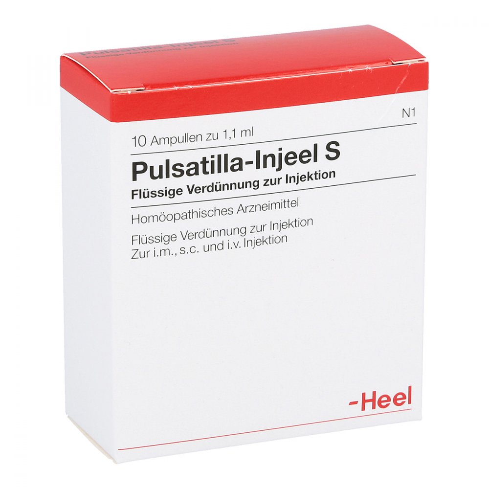 Biologische Heilmittel Heel GmbH Pulsatilla Injeel S Ampullen 04563384