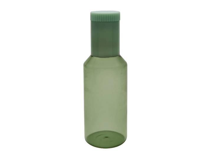 Design Letters Carafe en verre tub Design Letters 1 L Vert/vert laiteux