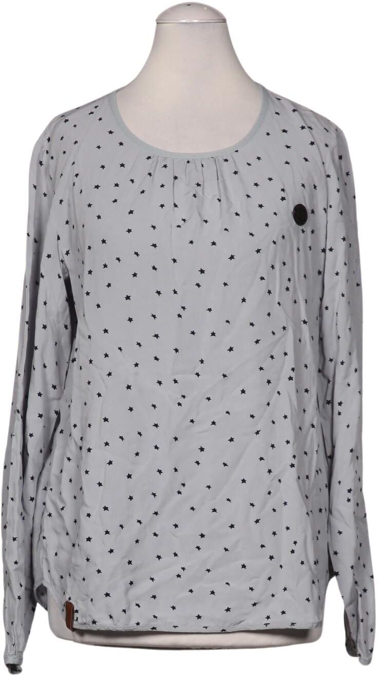 Naketano Damen Bluse, Grau, Gr. XS, Viskose - Second Hand