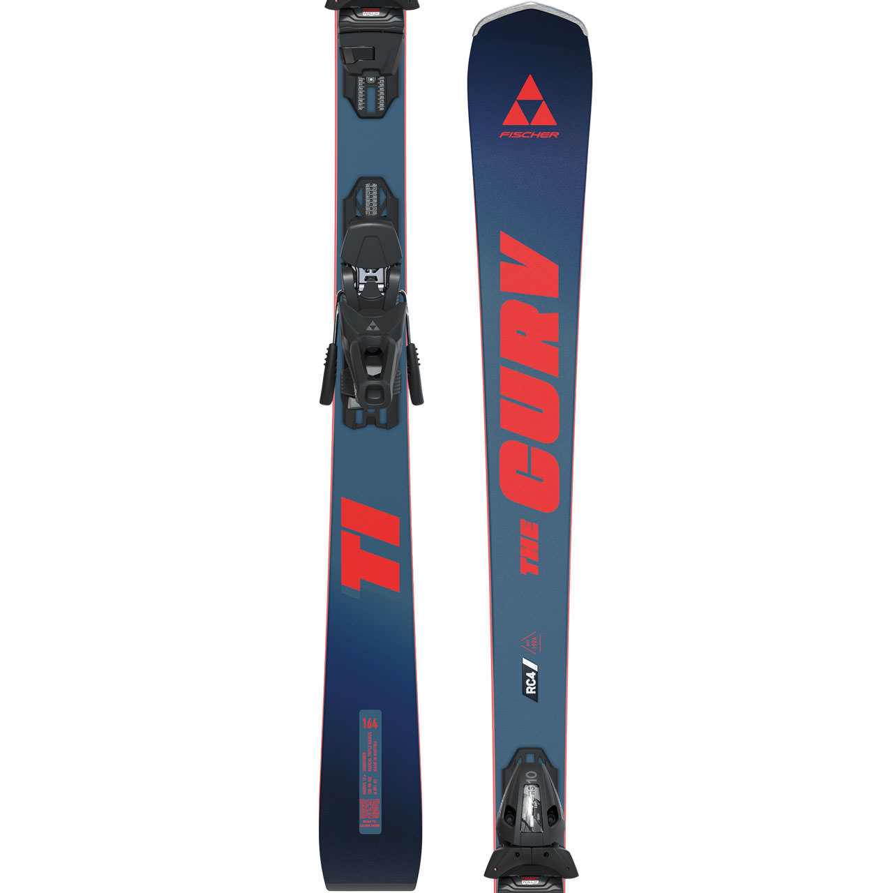 Fischer The Curv TI TPR blue/red - 164 cm