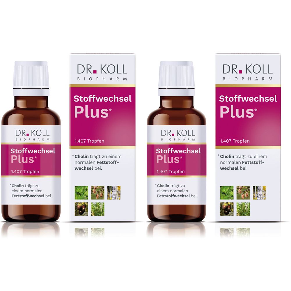 Stoffwechsel Plus Dr.Koll Gemmo Komplex CholinZink x2 2x50 ml Tropfen